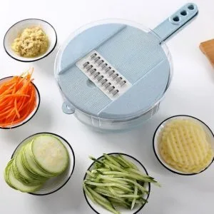 8 In 1 Mandoline Slicer Vegetable Slicer Potato Peeler Carrot Onion Grater With Strainer Vegetable Cutter Kitchen Accessories