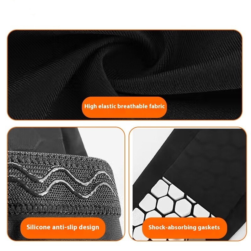 Honeycomb Shank Protection Foot Sock Men's Anti-collision Non-slip - Image 7