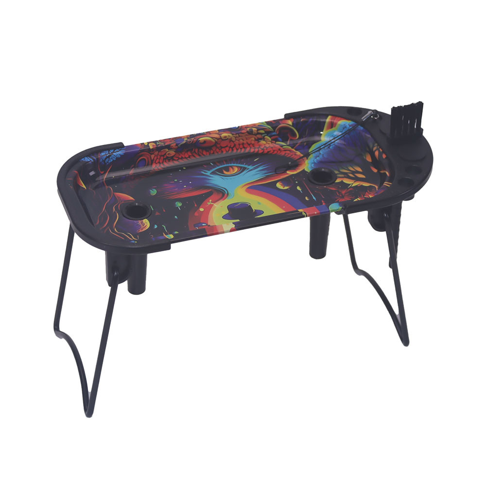 Metal Rolling Tray Cone Loader For King Size And More Size Pre Rolled Cone Foldable Stand Cone Filler Smoking Accessory - Image 8