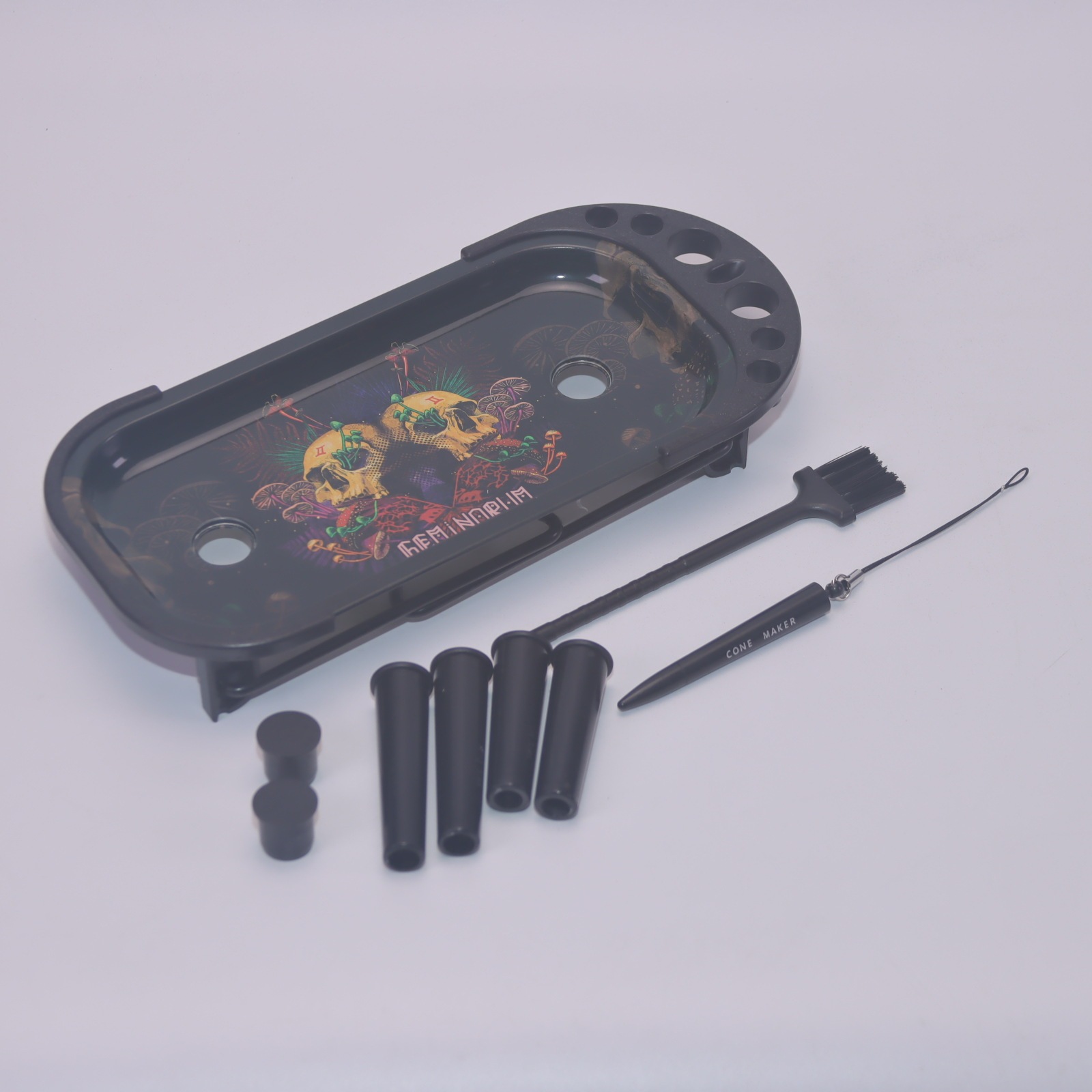 Metal Rolling Tray Cone Loader For King Size And More Size Pre Rolled Cone Foldable Stand Cone Filler Smoking Accessory - Image 10