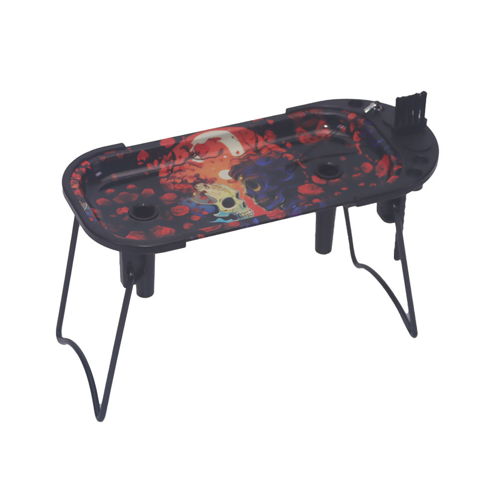 Metal Rolling Tray Cone Loader For King Size And More Size Pre Rolled Cone Foldable Stand Cone Filler Smoking Accessory - Image 5