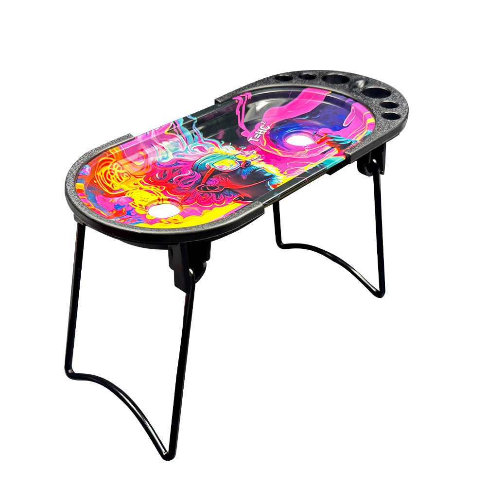 Metal Rolling Tray Cone Loader For King Size And More Size Pre Rolled Cone Foldable Stand Cone Filler Smoking Accessory - Image 9